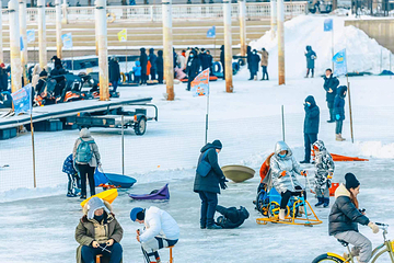 哈尔滨外滩雪人码头第 57 张图片