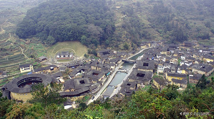 河坑土楼群-观景台第 1 张图片