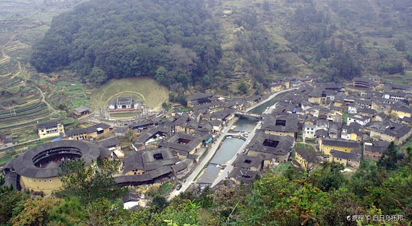 河坑土楼群-观景台