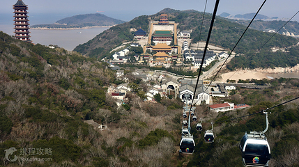 普陀山佛顶山索道第 2 张图片