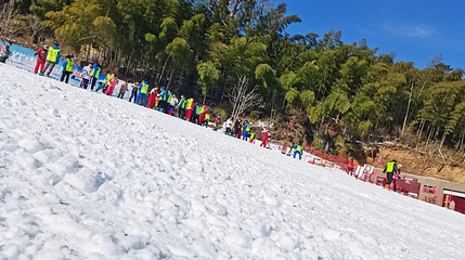 金寨莲花山滑雪场第 1 张图片