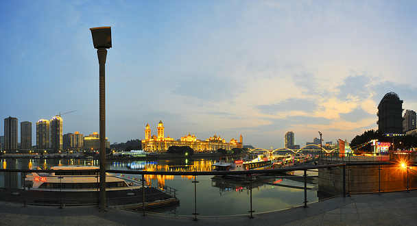 闽江游台江码头