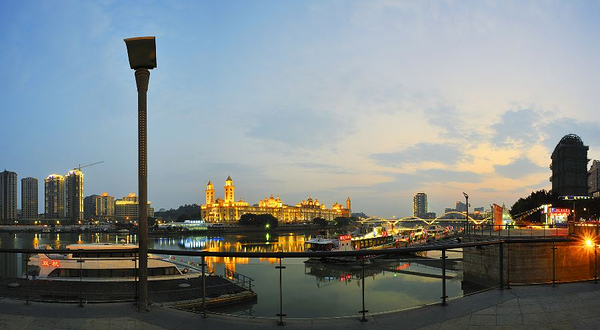 闽江游台江码头