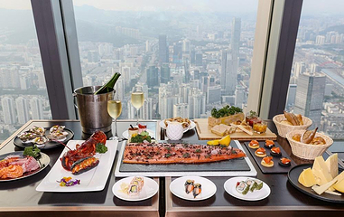 瑞吉酒店·Social秀餐厅·云端自助·俯瞰湾区第 18 张图片