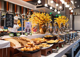 哈尔滨中央大街希尔顿欢朋酒店·早餐厅