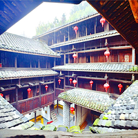 田中赋土楼群