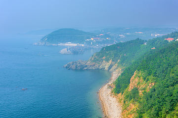 老铁山黄渤海分界线第 1 张图片