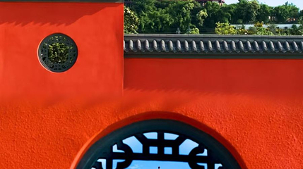黄鹤楼红墙第 1 张图片