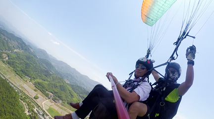 杭州叠空滑翔伞基地第 5 张图片