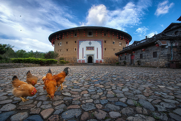 福建土楼(南靖)云水谣景区-怀远楼第 6 张图片