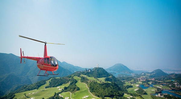 东部华侨城直升机体验