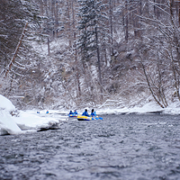 长白山雾凇漂流风景区