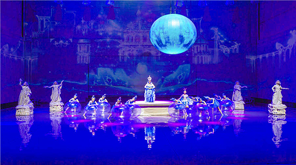 《沙坡头盛典》沉浸式魔幻情景演出第 1 张图片