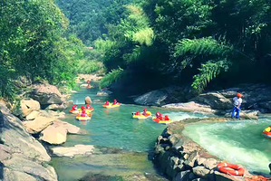 仙人峡漂流