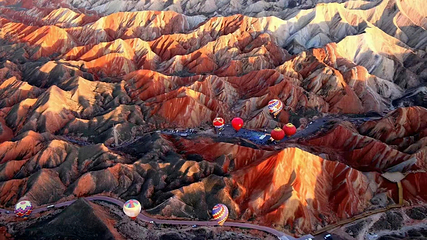 张掖七彩丹霞旅游景区第 253 张图片