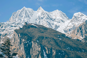 中国贡嘎山海螺沟