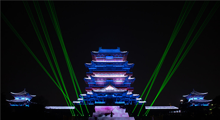 《寻梦滕王阁》实景演出第 46 张图片