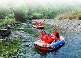 夹溪河漂流