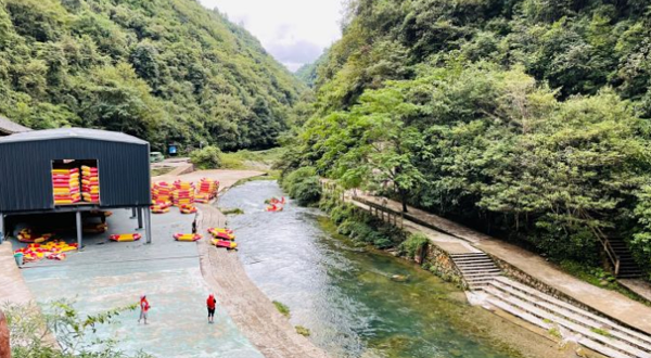 高过河景区漂流-起点