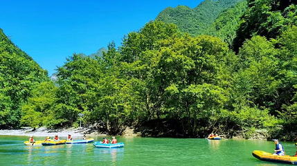 龙潭河风景区漂流第 1 张图片