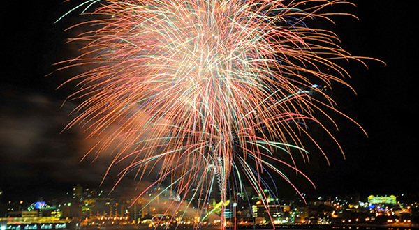 函馆冬季花火大会