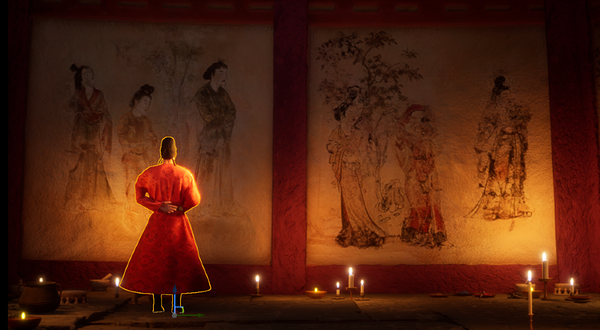 陕历博唐墓壁画科技展《壁画那边是唐朝》