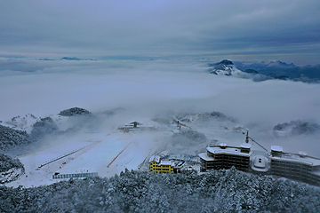 巴山罗盘顶滑雪场第 26 张图片