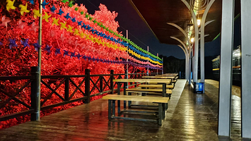 火车小将旅游景区和谐号列车KTV音乐餐厅