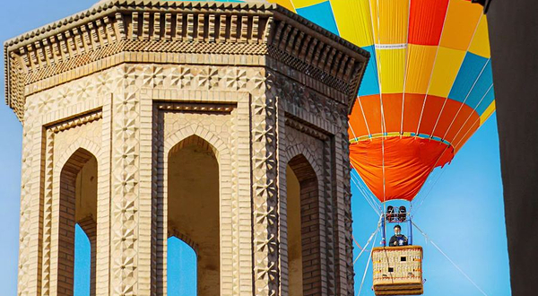 喀什古城热气球基地