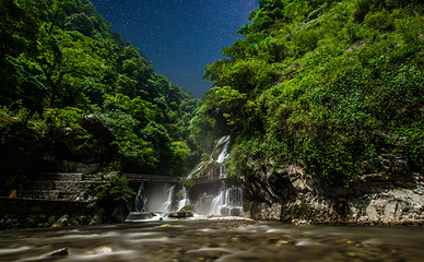 螺髻九十九里温泉瀑布风景区第 8 张图片