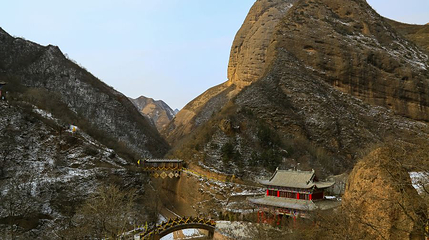武山水帘洞景区-桥第 1 张图片