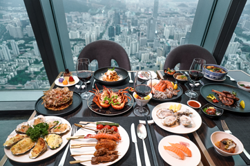 瑞吉酒店·Social秀餐厅·云端自助·俯瞰湾区第 9 张图片