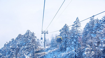 西岭雪山高山观景索道