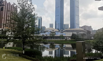 花果园湿地公园阳光草坪第 2 张图片