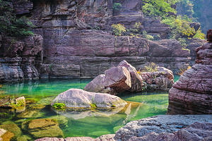 焦作市云台山风景名胜区-红石峡