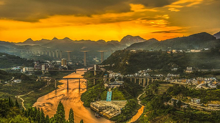 乌江渡风景区第 1 张图片