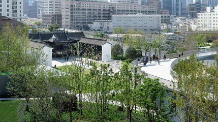 苏河湾中央公园第 1 张图片