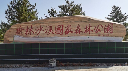 榆林沙漠国家森林公园第 1 张图片