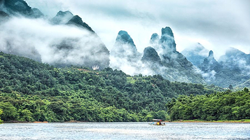 甲天下山水风光