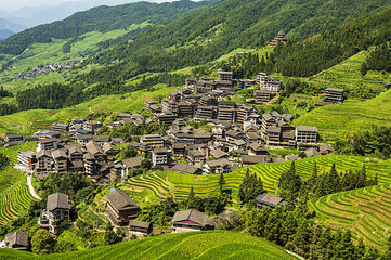 平安壮族梯田观景区第 7 张图片
