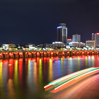 梅江夜游