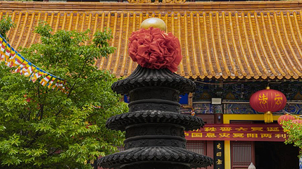 青山风景区-法云寺第 1 张图片