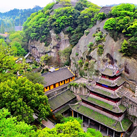 新昌大佛寺景区