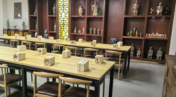 兵马俑陶俑手工制作体验地