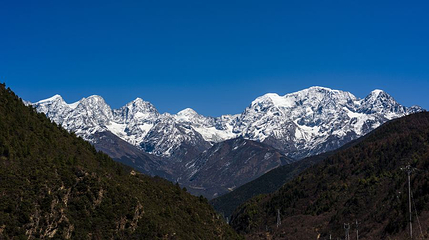 万年雪山观景台第 1 张图片