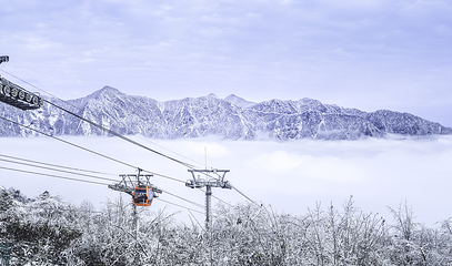 西岭雪山（滑雪场景区）第 22 张图片
