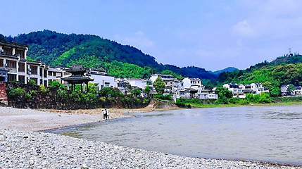 歙县渔梁坝第 1 张图片