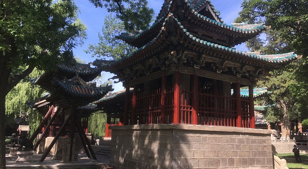 晋祠博物馆-大钟亭