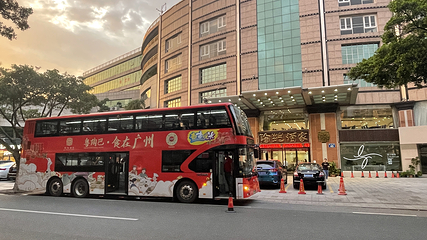 广州都市双层观光巴士停靠点第 7 张图片