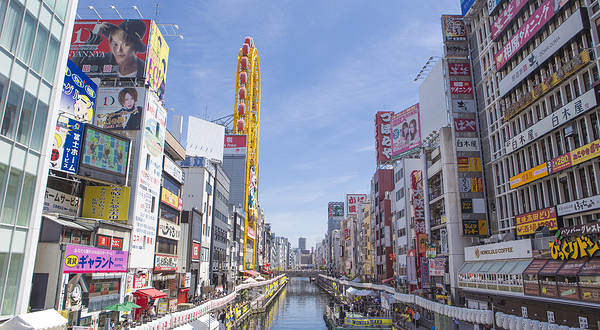 道顿堀水上观光船